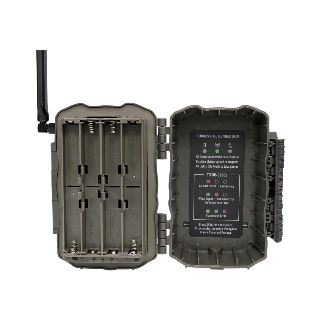 Stealth Cam Fusion MAX 2.0 Cellular Trail Camera open