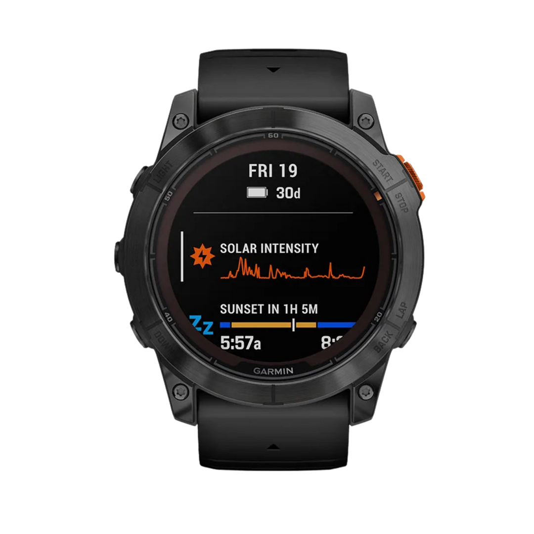 Garmin fēnix® 7X Pro – Solar Edition Smartwatch - Bundle with Free Charging Accessories