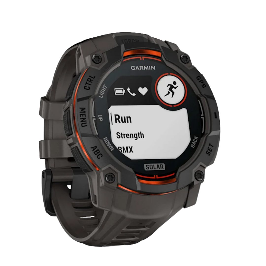 Garmin Instinct® 3 Smartwatch - Bundle with Free Charging Accessories