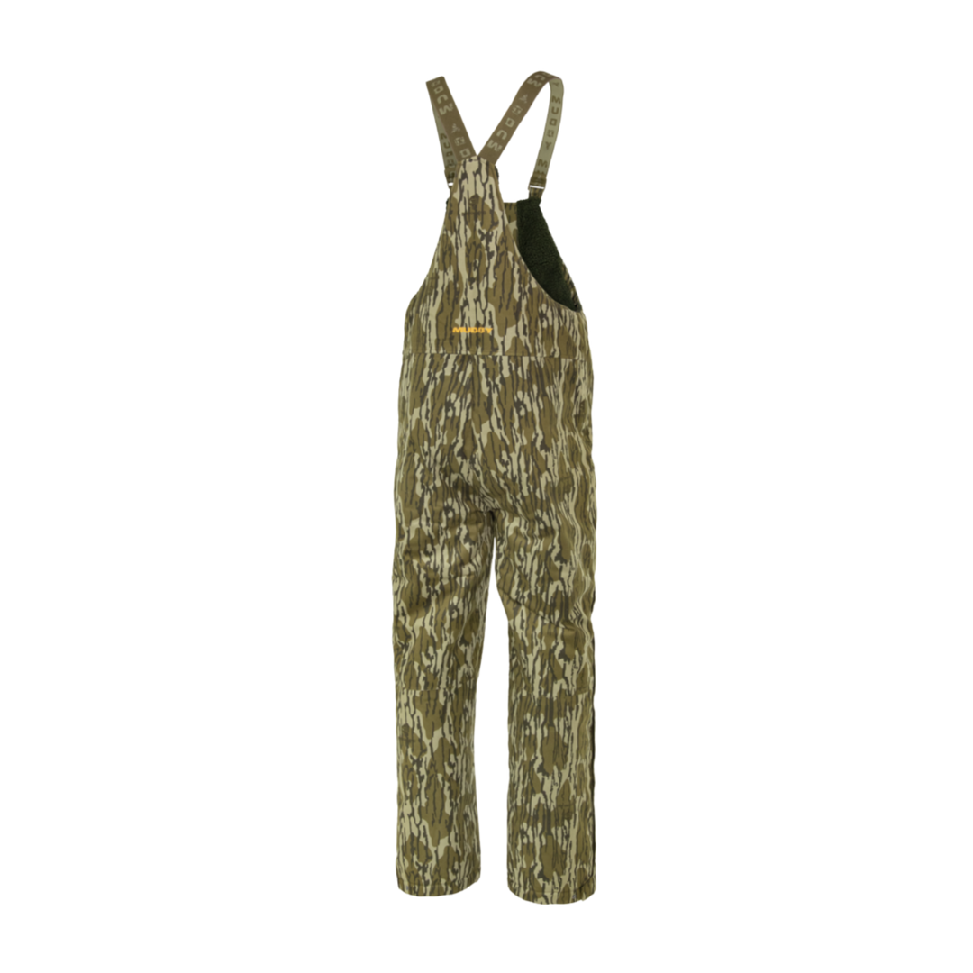 Muddy Men's TRX Waterproof Sherpa Fleece Bib - Mossy Oak Bottomland