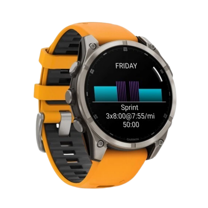 Garmin fēnix® 8 Smartwatch - Bundle with Free Charging Accessories