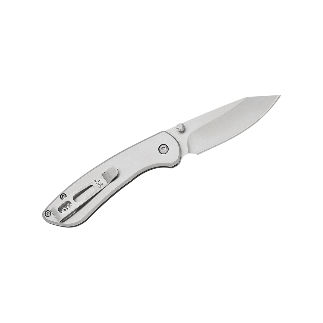 Buck Knives Mini Sovereign Button Lock Folding Knife 2.625" Stonewashed Modified Clip Point Blade