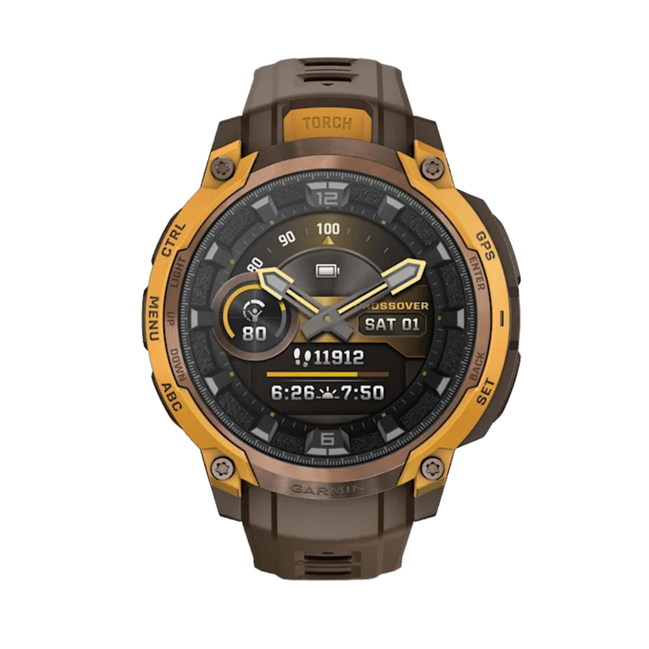 Garmin Instinct® Crossover Smartwatch - Bundle with Free Charging Accessories