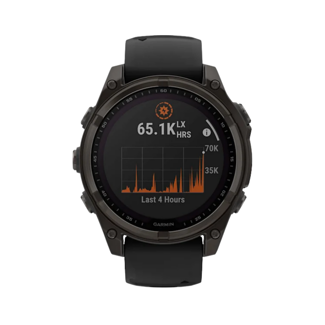 Garmin fēnix® 8 Smartwatch - Bundle with Free Charging Accessories