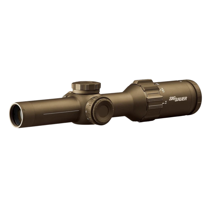 SigSauer TANGO6T 1-6X24 MM Super-Zoom Tactical Scope with HDX Optics and Illuminated Reticle