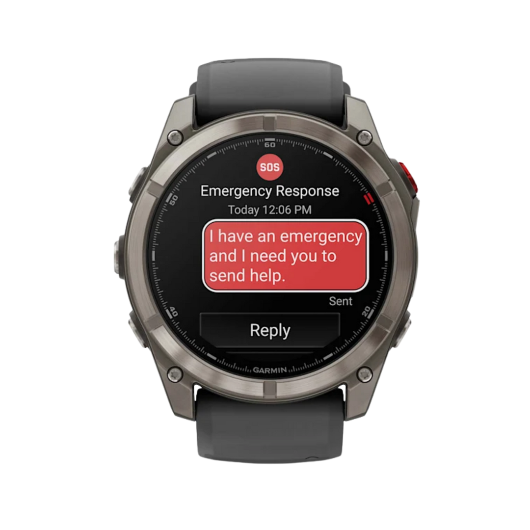 Garmin fēnix® 8 Smartwatch - Bundle with Free Charging Accessories