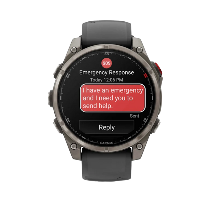 Garmin fēnix® 8 Smartwatch - Bundle with Free Charging Accessories