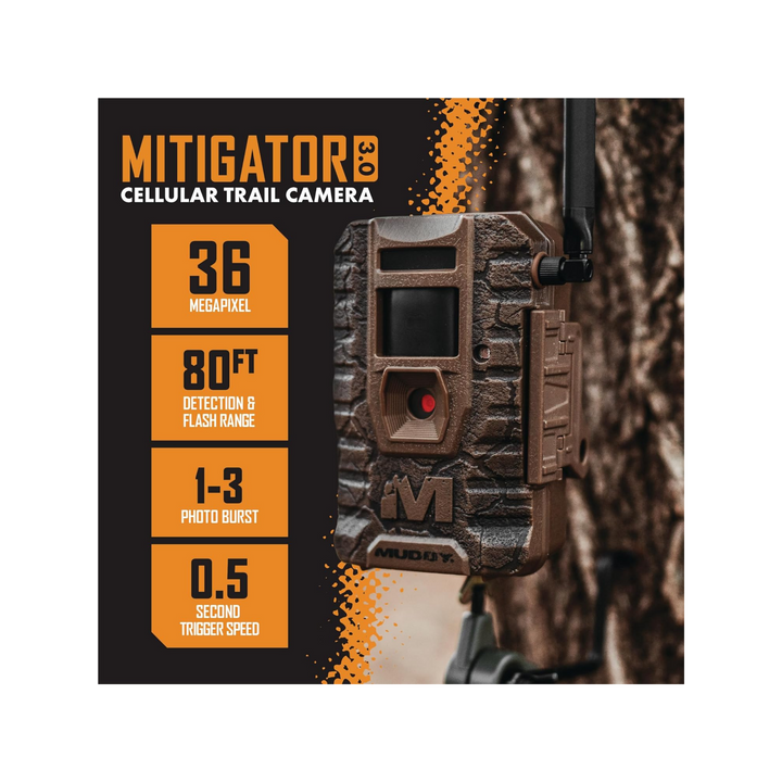 Muddy Mitigator 3.0 Cellular Trail Camera Combo - 2Pk