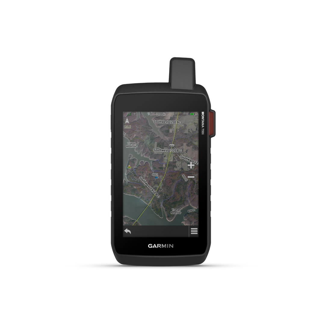 Garmin Montana® 750i Rugged GPS Navigator with inReach® Satellite Technology and 8MP Camera