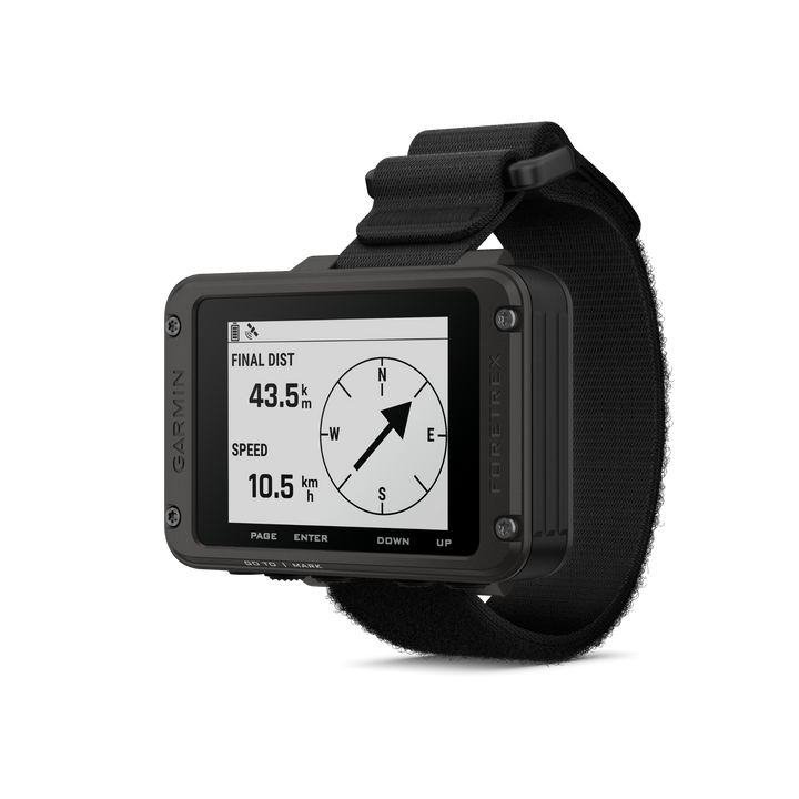 Garmin Foretrex® 801 Wrist-Mounted GPS Navigator Rugged, Reliable, Hands-Free Navigation