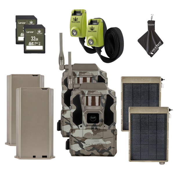 Buy 2 & Save! Tactacam Reveal Ultra Cellular Trail Camera with