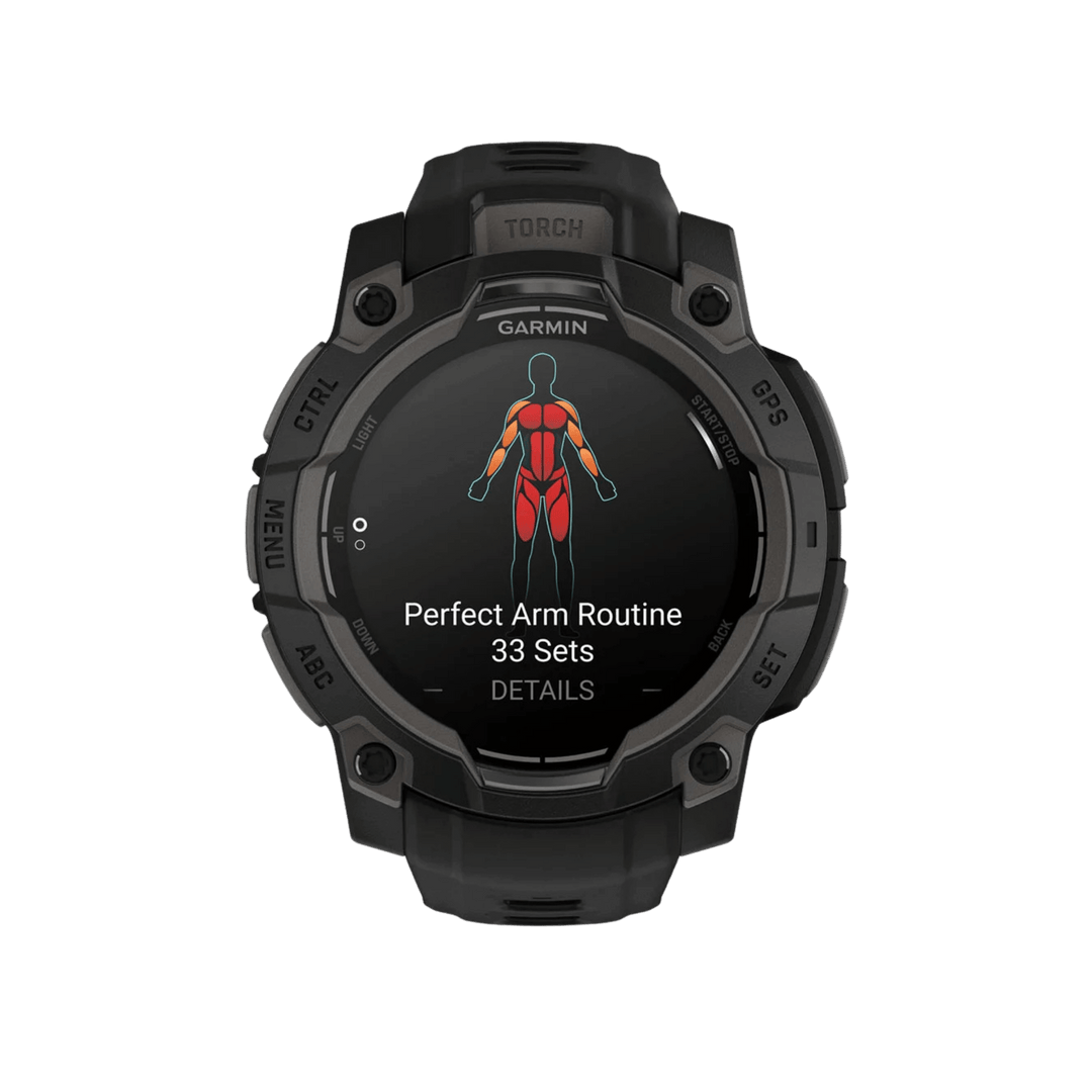 Garmin Instinct® 3 Smartwatch - Bundle with Free Charging Accessories
