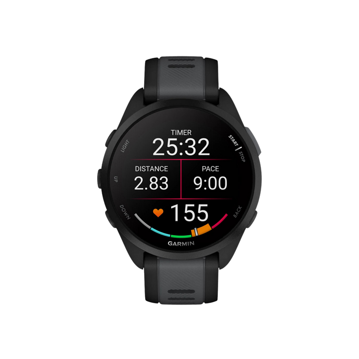 Garmin Forerunner® 165 Smartwatch - Bundle with Free Charging Accessories