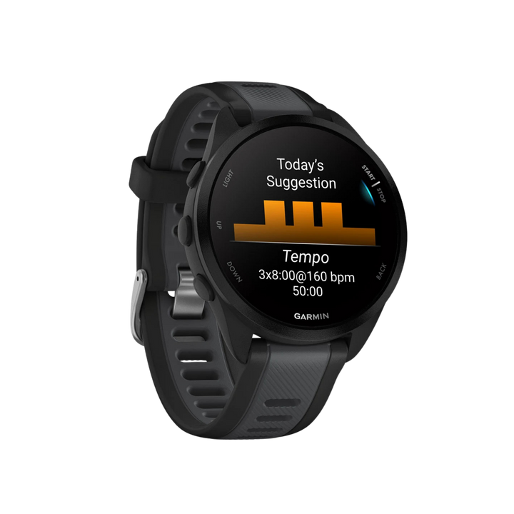 Garmin Forerunner® 165 Smartwatch - Bundle with Free Charging Accessories