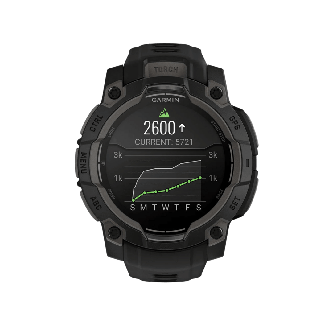 Garmin Instinct® 3 Smartwatch - Bundle with Free Charging Accessories
