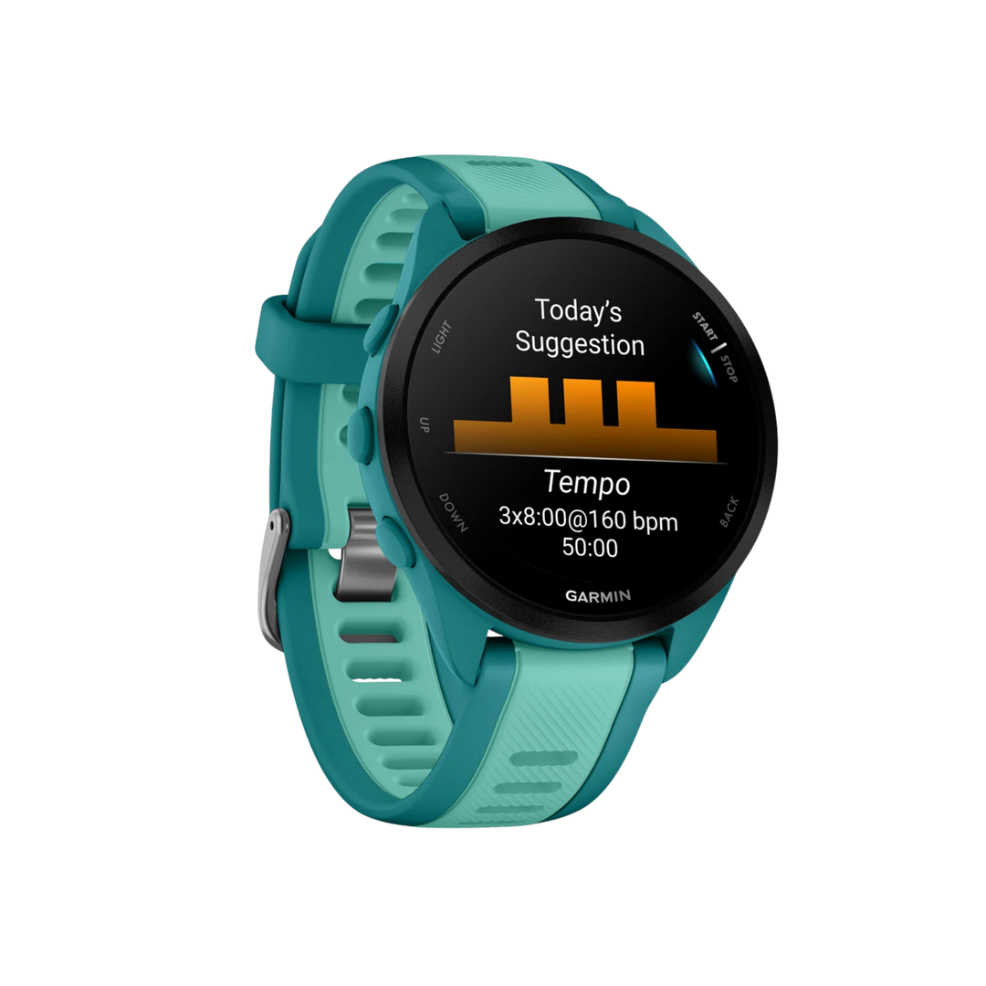 Garmin Forerunner® 165 Smartwatch - Bundle with Free Charging Accessories
