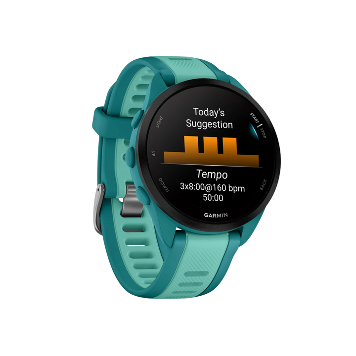 Garmin Forerunner® 165 Smartwatch - Bundle with Free Charging Accessories