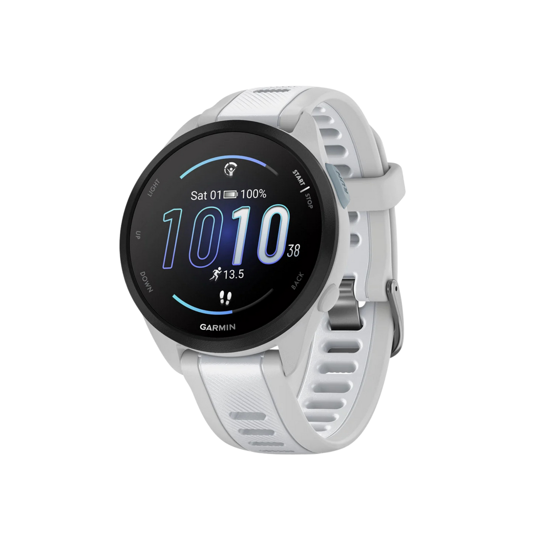 Garmin Forerunner® 165 Smartwatch - Bundle with Free Charging Accessories