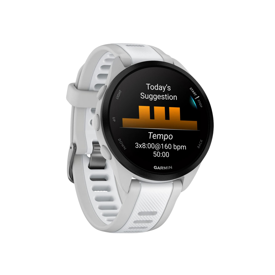 Garmin Forerunner® 165 Smartwatch - Bundle with Free Charging Accessories