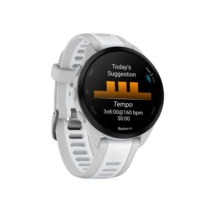 Garmin Forerunner® 165 Smartwatch - Bundle with Free Charging Accessories