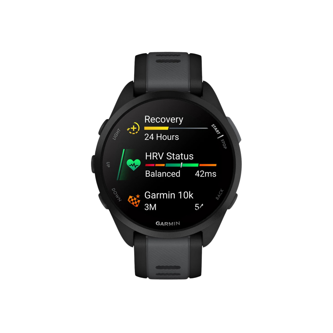 Garmin Forerunner® 165 Smartwatch - Bundle with Free Charging Accessories