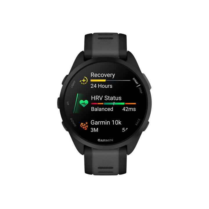 Garmin Forerunner® 165 Smartwatch - Bundle with Free Charging Accessories