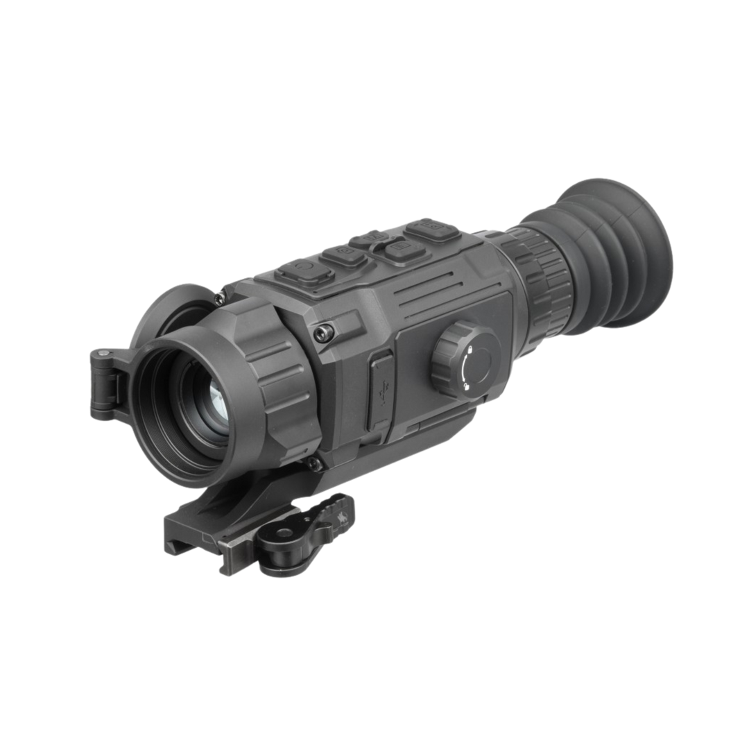 AGM RattlerV2 25-256 Thermal Imaging Riflescope - 5 Thermal Targets + Optics Cloth Bundle
