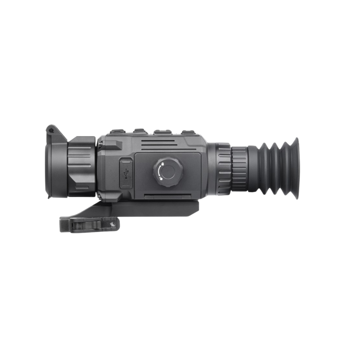 AGM RattlerV2 25-256 Thermal Imaging Riflescope - 5 Thermal Targets + Optics Cloth Bundle