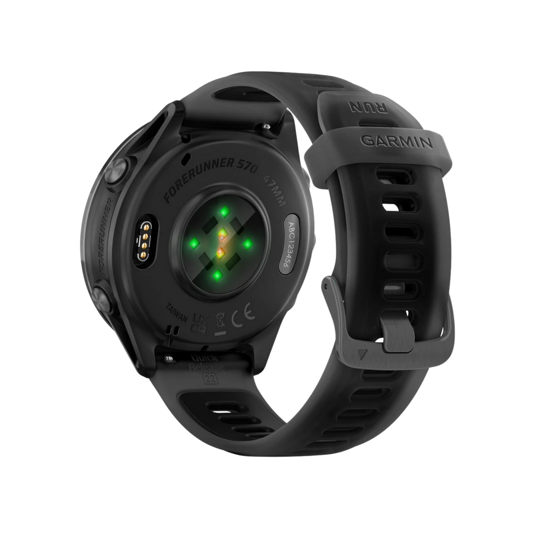 Garmin Forerunner® 570 Smartwatch - Bundle with Free Charging Accessories