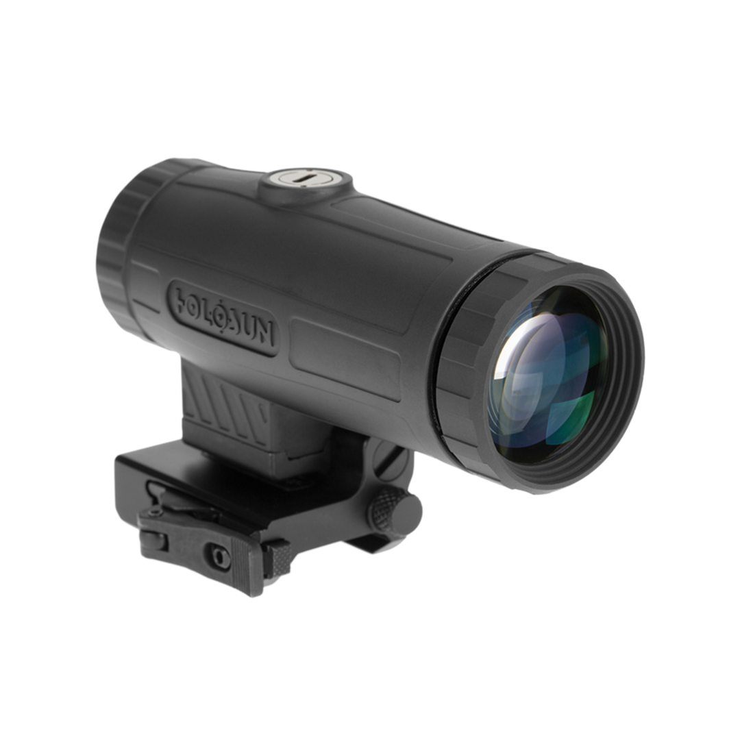 Holosun HM3X 3x Flip-to-Side Red Dot Sight Magnifier w/QD mount
