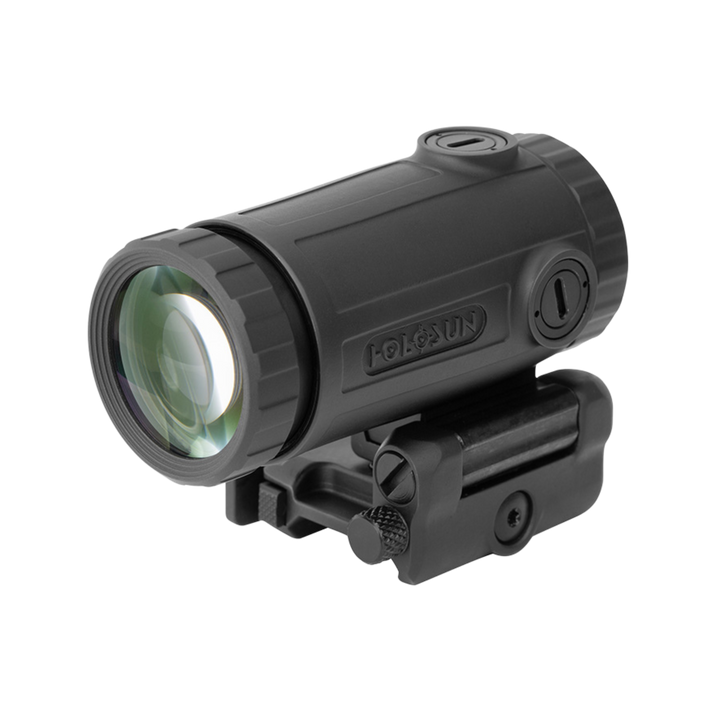 Holosun HM3XT Titanium 3X Flip-to-Side Red Dot Magnifier w/ QD mount