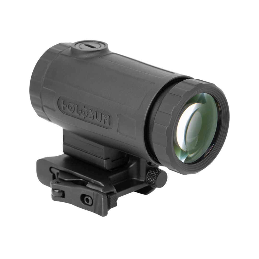 Holosun HM3XT Titanium 3X Flip-to-Side Red Dot Magnifier w/ QD mount