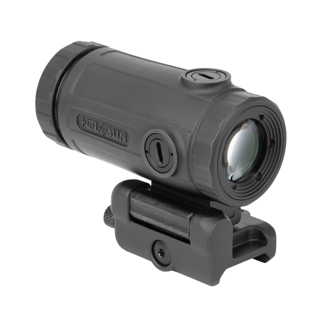 Holosun HM3XT Titanium 3X Flip-to-Side Red Dot Magnifier w/ QD mount