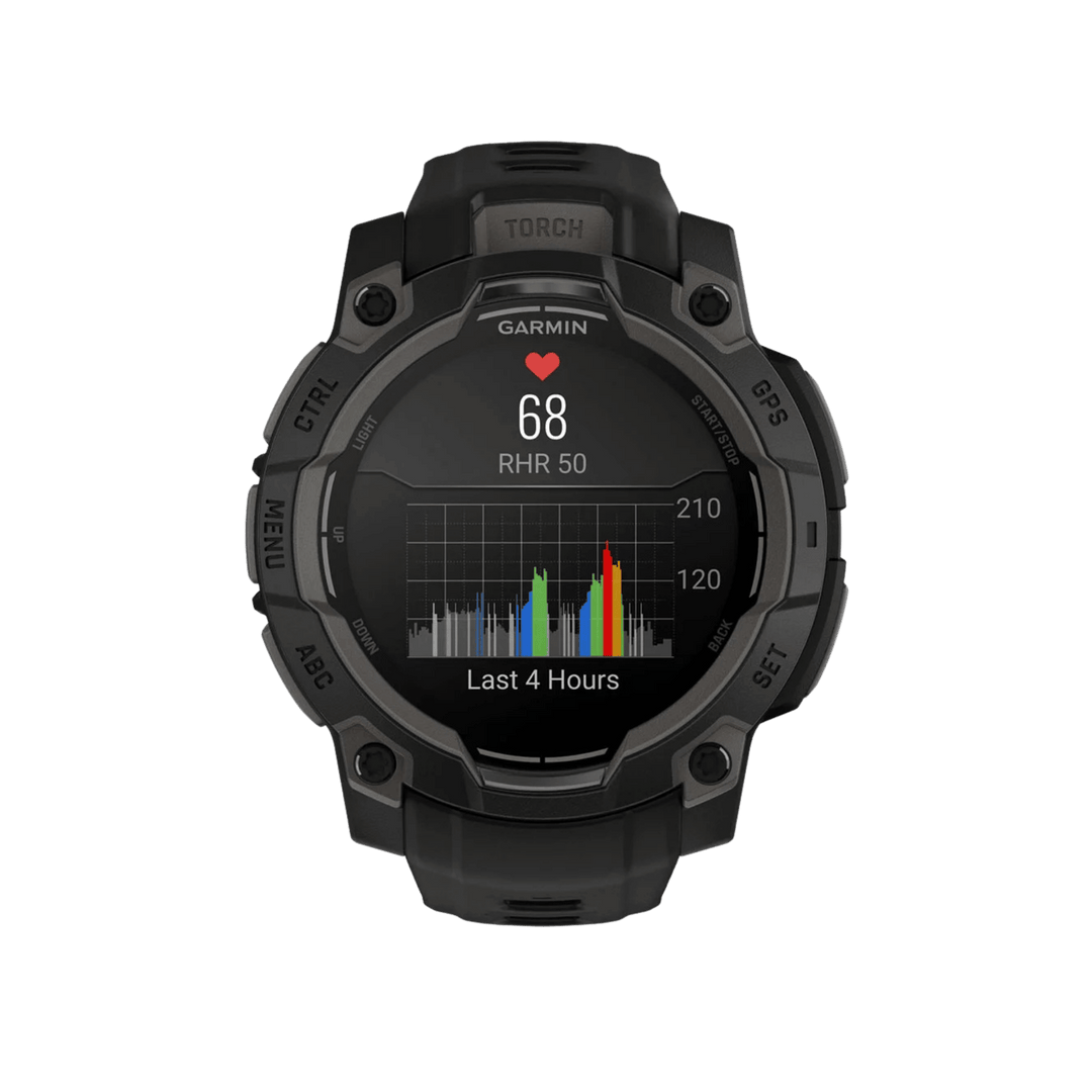 Garmin Instinct® 3 Smartwatch - Bundle with Free Charging Accessories