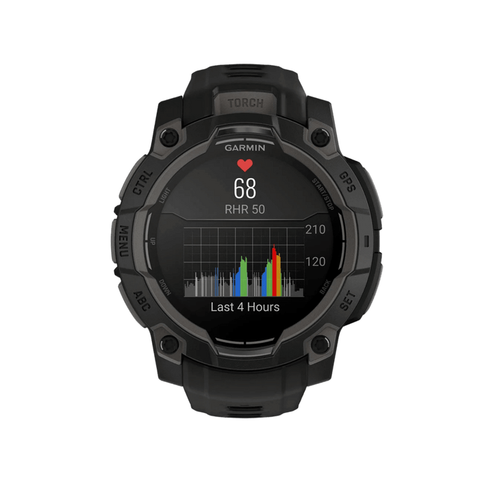 Garmin Instinct® 3 Smartwatch - Bundle with Free Charging Accessories