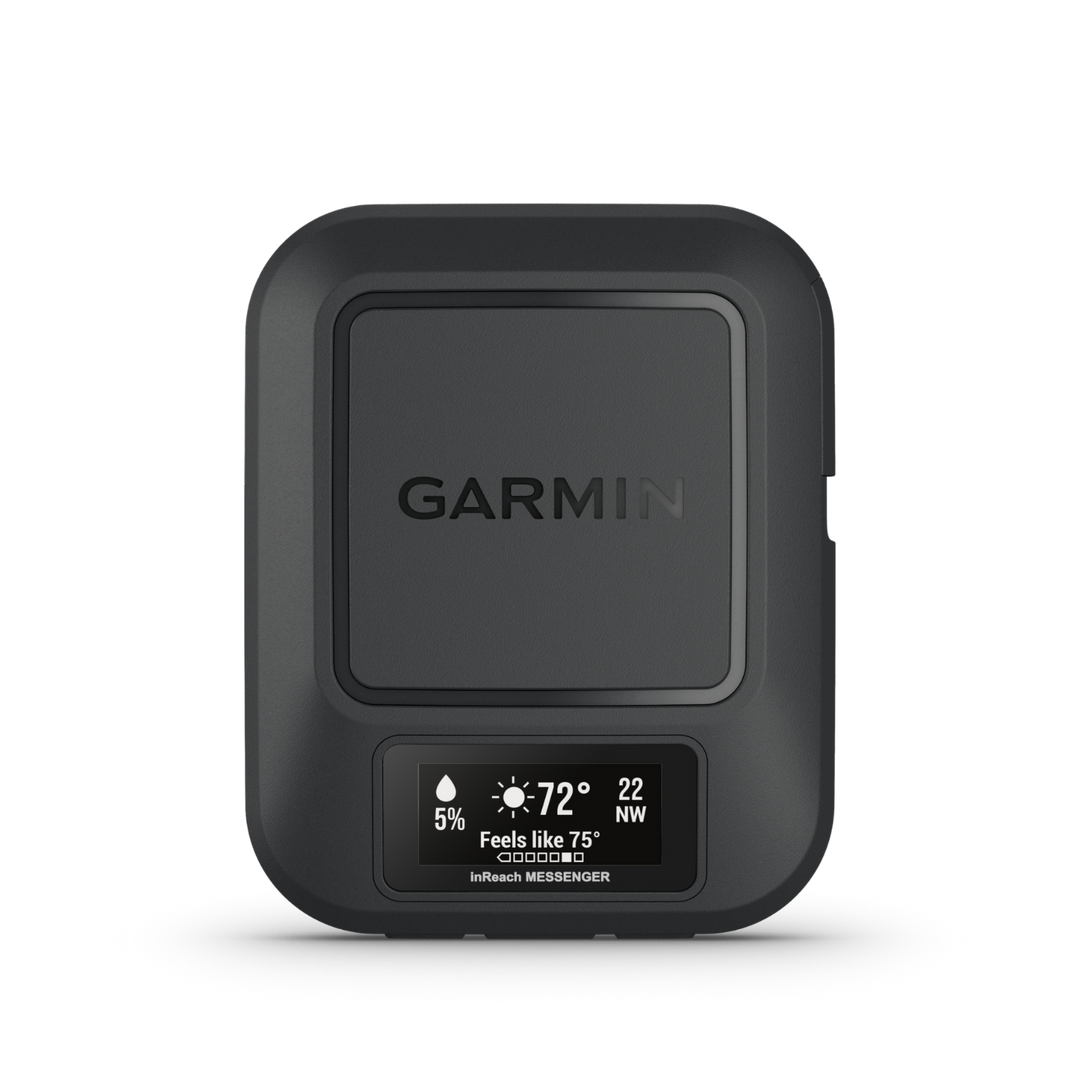 Garmin inReach Messenger screen