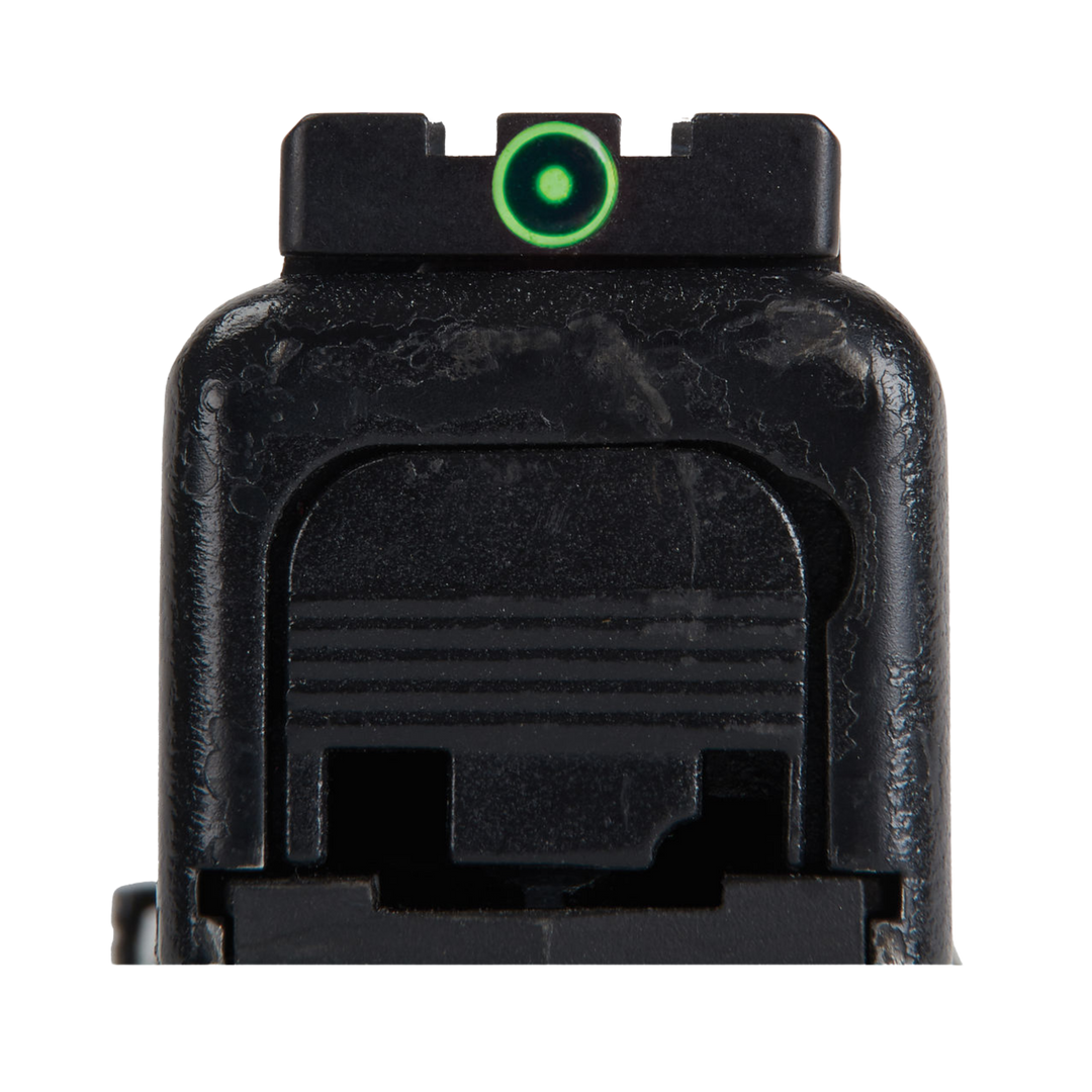 Meprolight Fiber Optic/Tritium Bull's-Eye Rear Pistol Sight for Glock (Green)