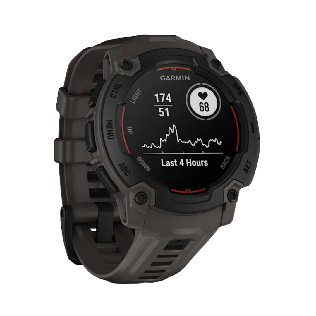 Garmin Instinct® 3 Smartwatch - Bundle with Free Charging Accessories