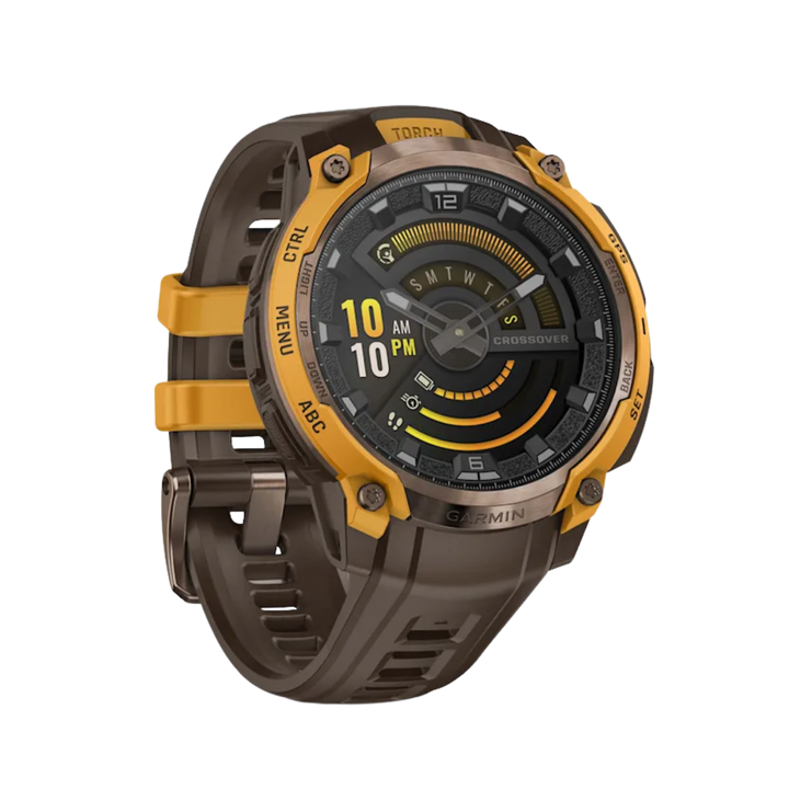 Garmin Instinct® Crossover Smartwatch - Bundle with Free Charging Accessories