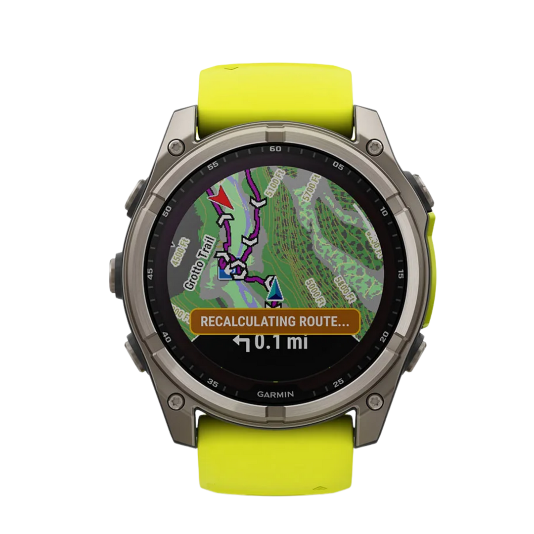 Garmin fēnix® 8 Smartwatch - Bundle with Free Charging Accessories