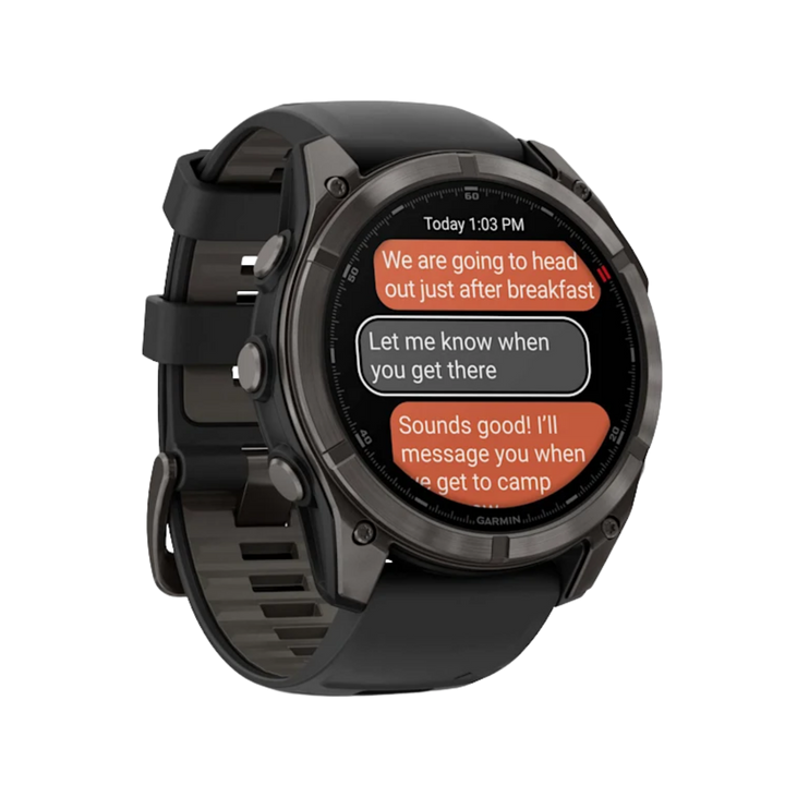 Garmin fēnix® 8 Smartwatch - Bundle with Free Charging Accessories