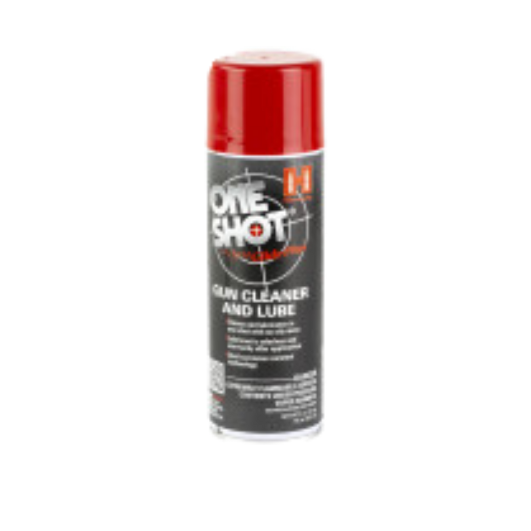 Hornady 9990 One Shot Gun Cleaner Lube Against Corrosion Lubricates 5 oz Aerosol
