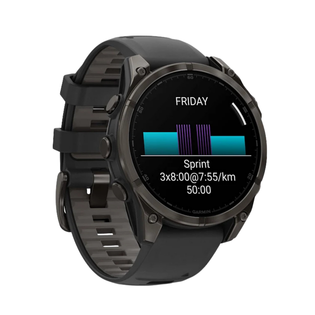 Garmin fēnix® 8 Smartwatch - Bundle with Free Charging Accessories