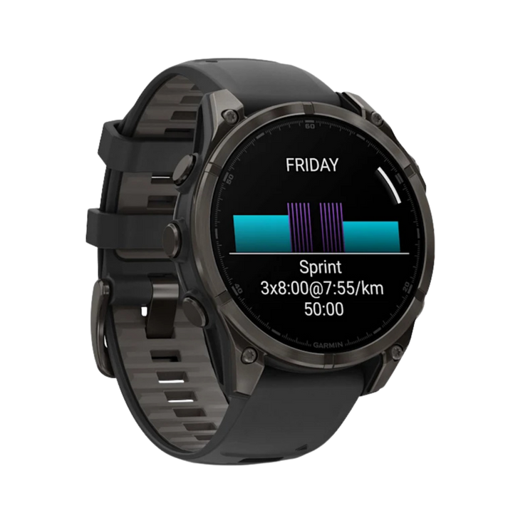 Garmin fēnix® 8 Smartwatch - Bundle with Free Charging Accessories
