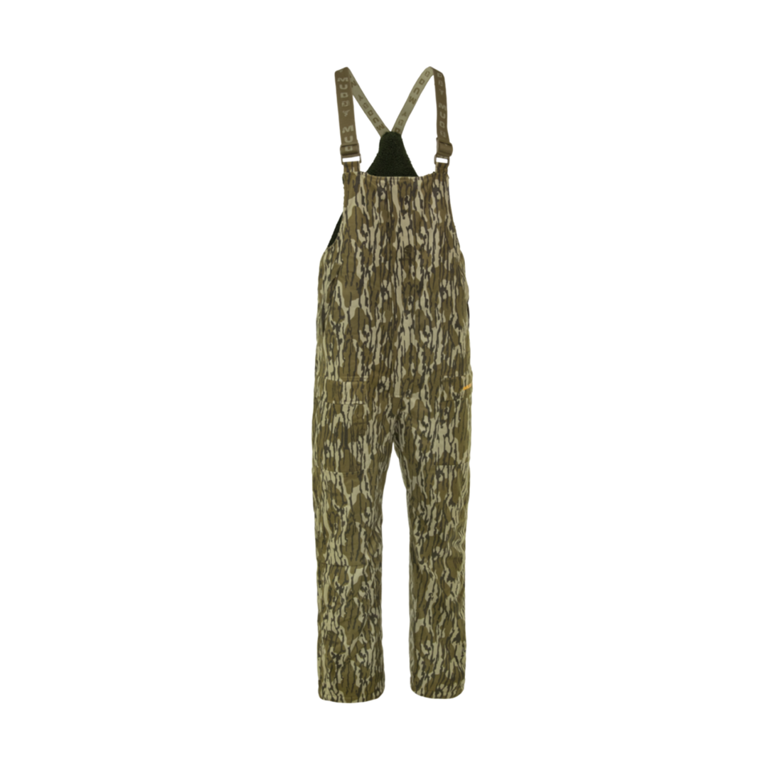 Muddy Men's TRX Waterproof Sherpa Fleece Bib - Mossy Oak Bottomland