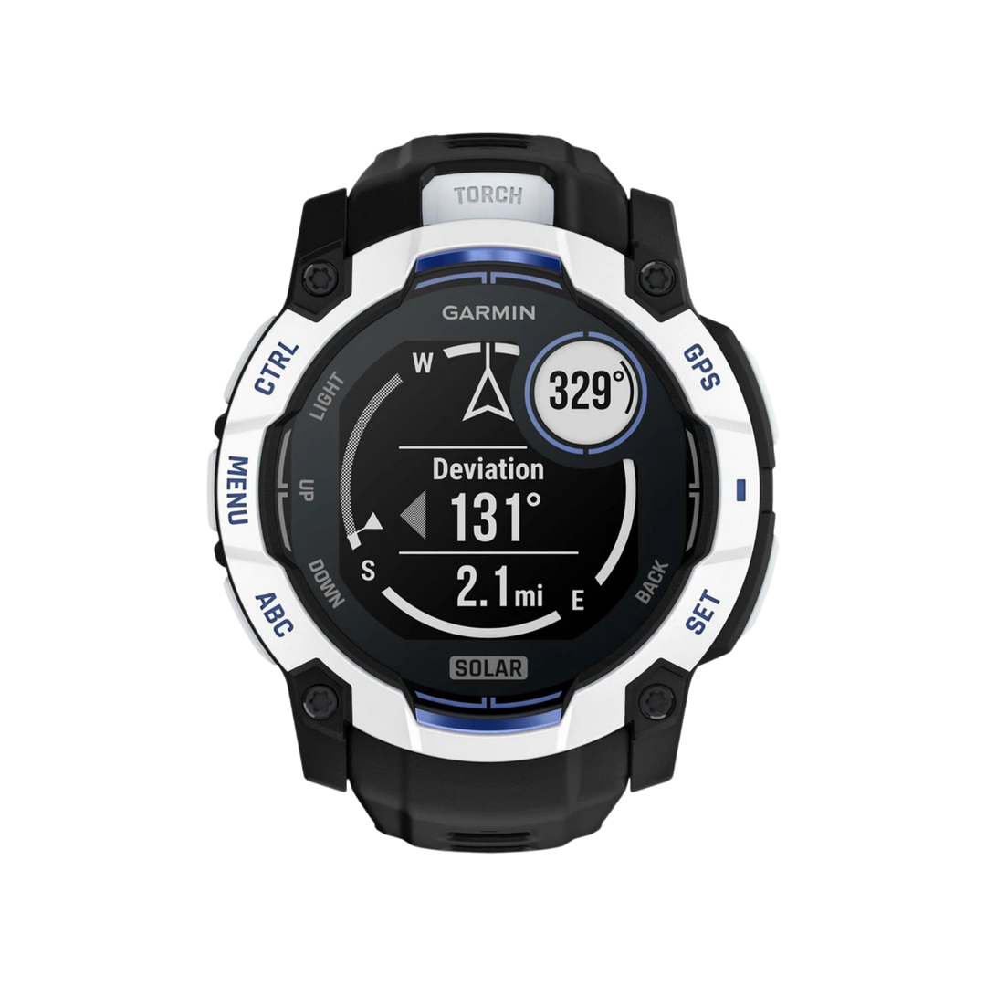 Garmin Instinct® 3 Smartwatch - Bundle with Free Charging Accessories