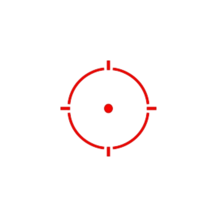 Holosun HE510C Multi-Reticle Reflex Red Dot Rifle Sight