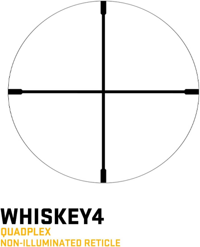 Sig Sauer WHISKEY4 3-12X44MM LOW PROFILE, NON-ILLUMINATED (SFP) Riflescope