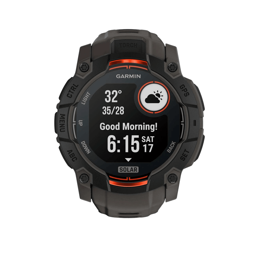 Garmin Instinct® 3 Smartwatch - Bundle with Free Charging Accessories