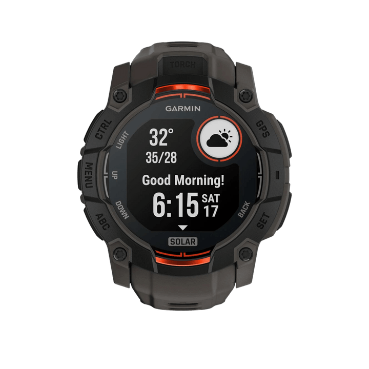 Garmin Instinct® 3 Smartwatch - Bundle with Free Charging Accessories
